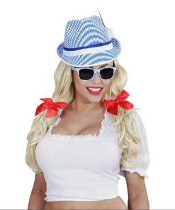 WIDMANN Beiers Hoedje Bayern Print Met Veer 12 WIDMANN Beiers Hoedje Bayern Print Met Veer -Spookachtige Winkel 0062b d 1