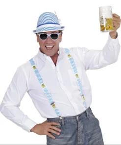 WIDMANN Beiers Hoedje Bayern Print Met Veer 13 WIDMANN Beiers Hoedje Bayern Print Met Veer -Spookachtige Winkel 0062b e 1