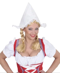 WIDMANN Kanten Klederdracht Muts Hollandse Meid