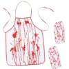 WIDMANN Bloederige Slager Schort En Mouwstukken -Spookachtige Winkel 1075s a