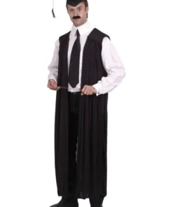 Smiffy's Amerikaanse Afstudeerhoed Satijn