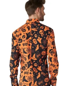 Opposuits Halloween Halfmask Kinmasker Schedel Metallic -Spookachtige Winkel cssm 1012 2 11