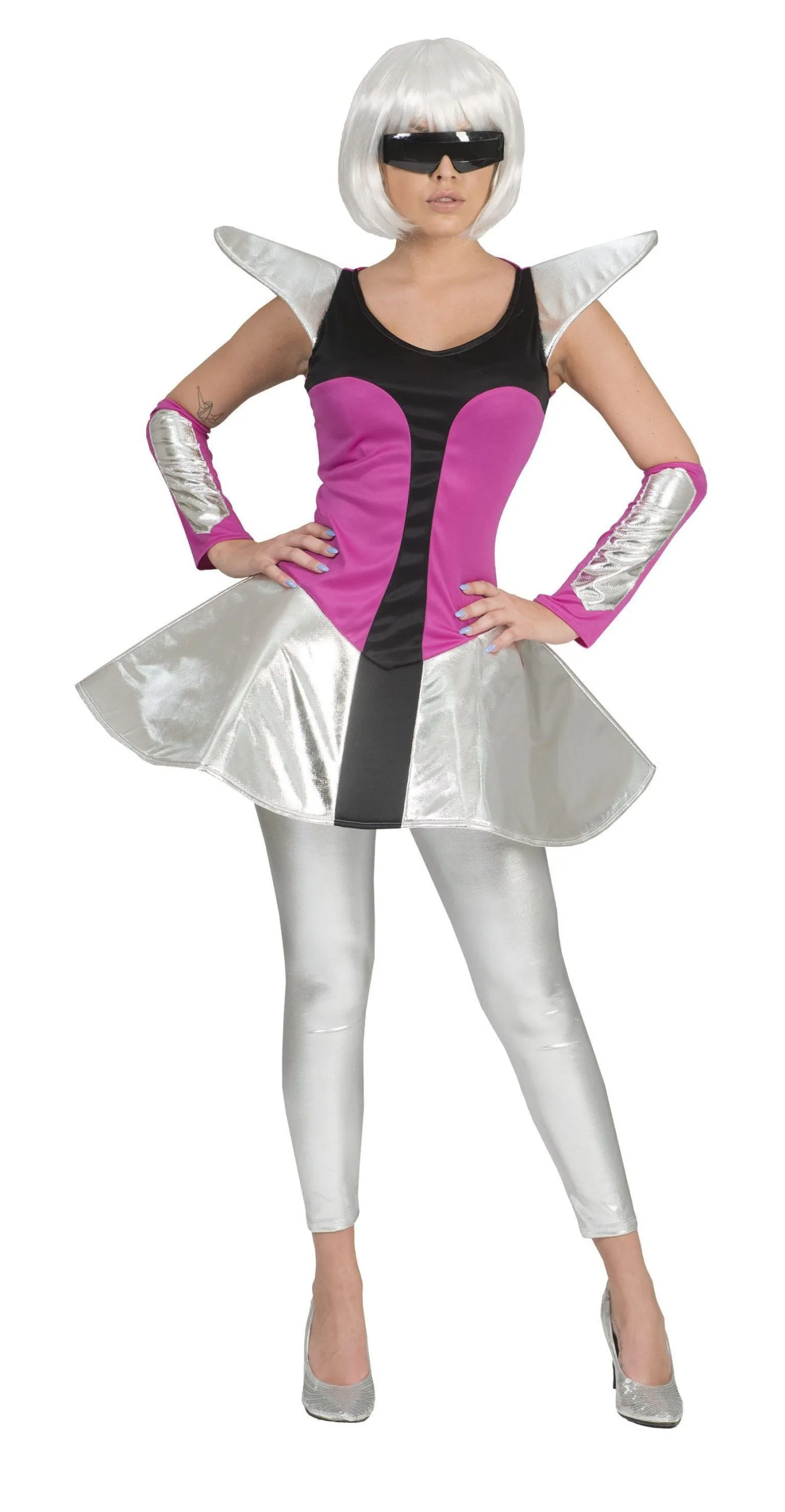 FUNNY FASHION Tube Make-Up Zilver 3 FUNNY FASHION Tube Make-Up Zilver