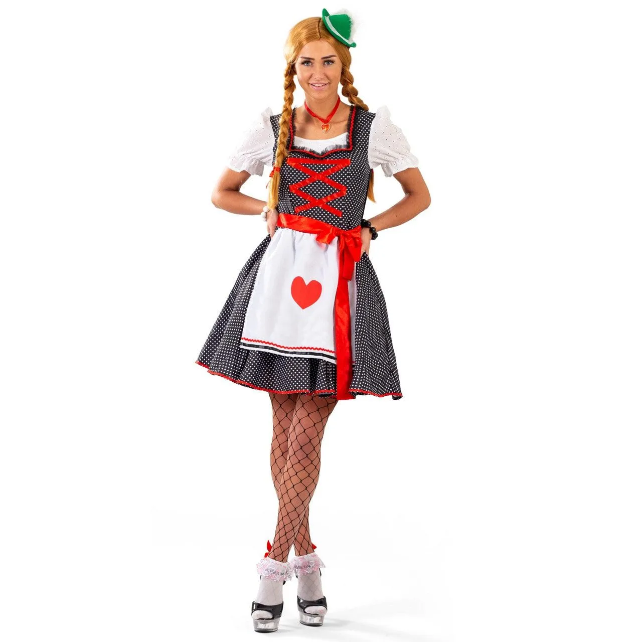 FUNNY FASHION Vrolijke Mini Bayern Hoed Met Edelweiss, Groen 4 FUNNY FASHION Vrolijke Mini Bayern Hoed Met Edelweiss, Groen - Afbeelding 2