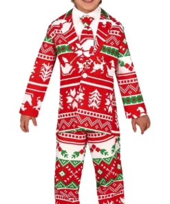 Guirma X-Mas Fever Kerstmanmuts Glitter, Blauw