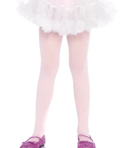 LEG AVENUE Meisjes Opaque Panty Lichtroze