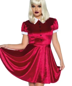 LEG AVENUE Chique Nekband Gothic Strass Met Rozen