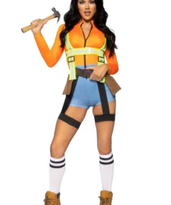 LEG AVENUE Panty, Visnet Top -Spookachtige Winkel leg 2022 87108 101 3 3