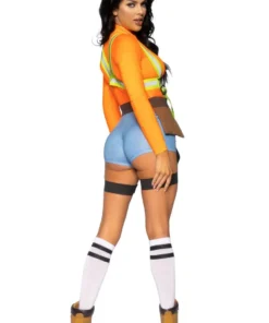 LEG AVENUE Panty, Visnet Top -Spookachtige Winkel leg 2022 87108 101 4 3