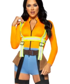 LEG AVENUE Panty, Visnet Top -Spookachtige Winkel leg 2022 87108 101 5 3