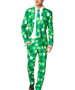 Suitmeister Iers St Patricks Day Clovers Opposuits Kostuum Man