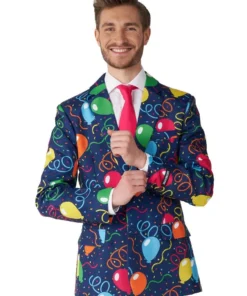 Suitmeister Confetti Balloons Navy Party Hard Man Kostuum -Spookachtige Winkel obas 1011 5 11