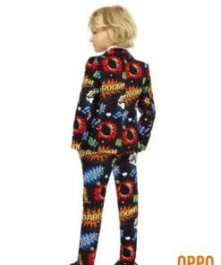 Opposuits Comic Badaboom Opposuit Jongen Kostuum -Spookachtige Winkel osbo 0003 4 10