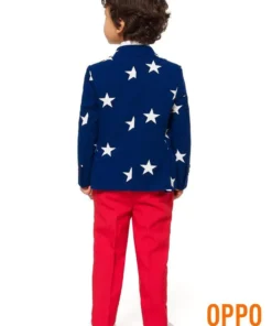 Opposuits Stars & Stripes USA Jongen Kostuum -Spookachtige Winkel osbo 0012 02 11