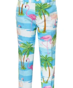 Opposuits Tropisch Flaminguy Jongen Kostuum -Spookachtige Winkel osbo 0013 3 10