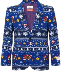 Opposuits Jongens Lets Go Play Merry Mario Kostuum -Spookachtige Winkel osbo 0020 5 11