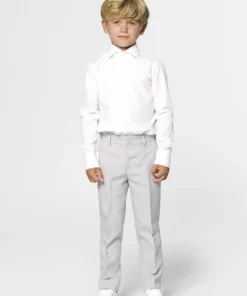 Opposuits Grijze Bruidsjonker Zonder Ringen Jongen Kostuum -Spookachtige Winkel osbo 0021 4 16