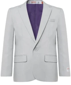 Opposuits Grijze Bruidsjonker Zonder Ringen Jongen Kostuum -Spookachtige Winkel osbo 0021 5 16
