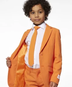 Opposuits Oranje Hoog In Het Vaandel Jongen Kostuum -Spookachtige Winkel osbo 1000 6 20
