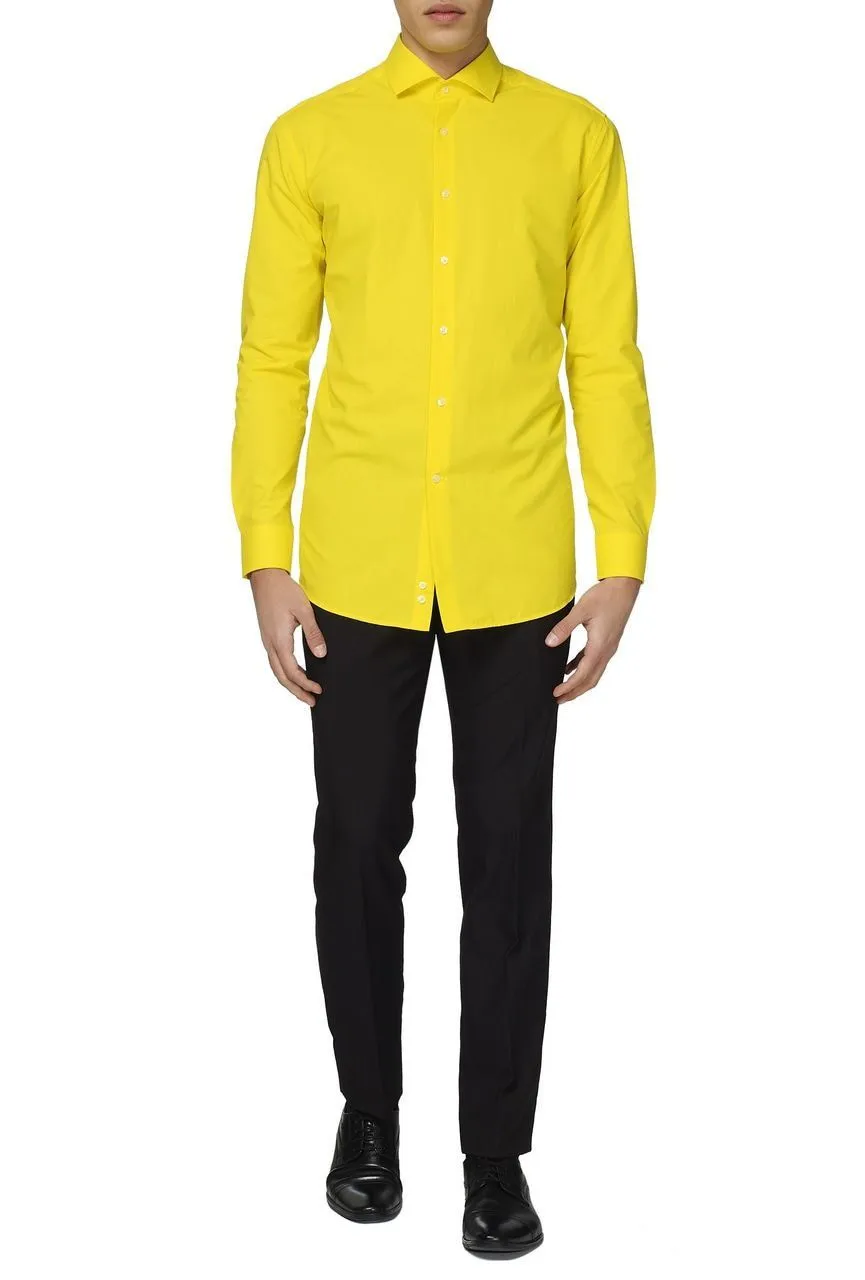Opposuits Geel Yellow Fellow Overhemd Met Lange Mouwen Man 3 Opposuits Geel Yellow Fellow Overhemd Met Lange Mouwen Man
