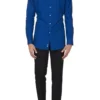 Opposuits Marine Blauw Navy Royale Overhemd Met Lange Mouwen Man -Spookachtige Winkel ossm 0011 1 14