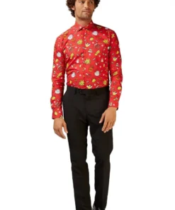 Opposuits Gingerbread Man Snoep Wandelstok, 82 Centimeter