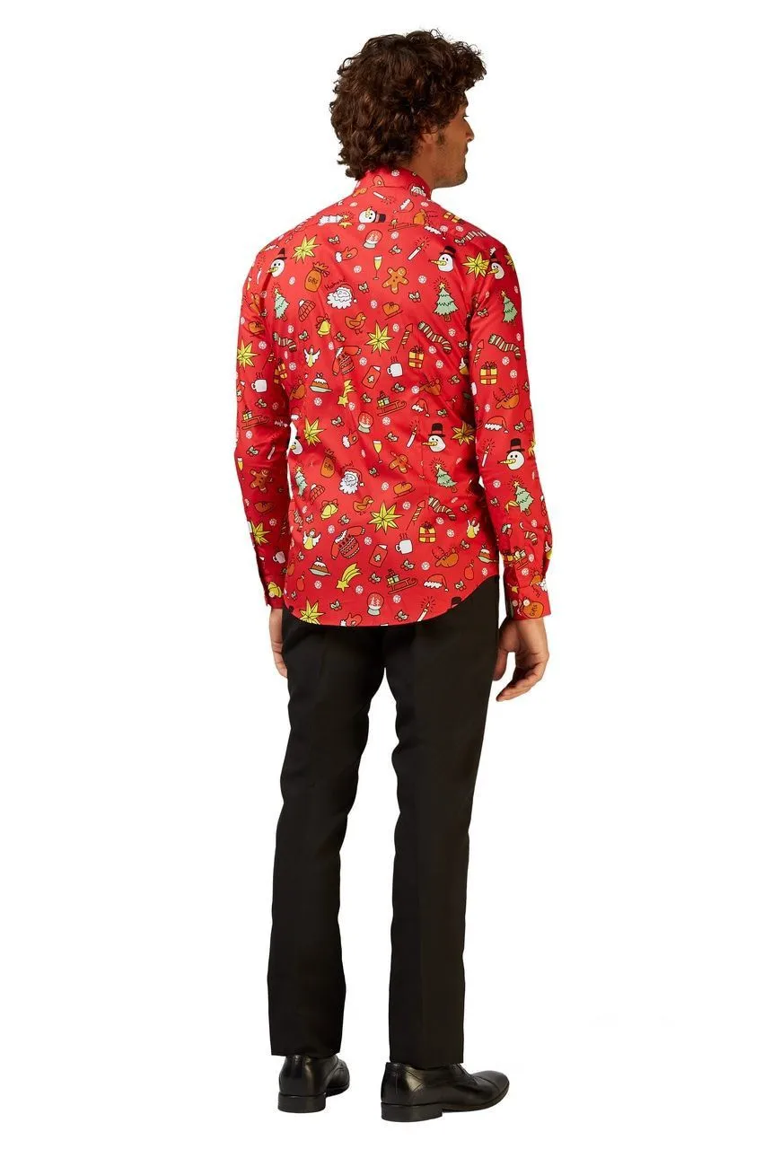 Opposuits Gingerbread Man Snoep Wandelstok, 82 Centimeter 6 Opposuits Gingerbread Man Snoep Wandelstok, 82 Centimeter - Afbeelding 4