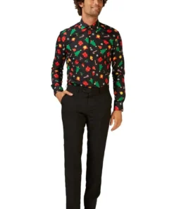 Opposuits Gingerbread Man Snoep Wandelstok, 82 Centimeter -Spookachtige Winkel ossm 0019 3 11
