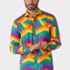 Opposuits Over The Zig Zag Rainbow Festival Blouse Man -Spookachtige Winkel ossm 1002 1 14