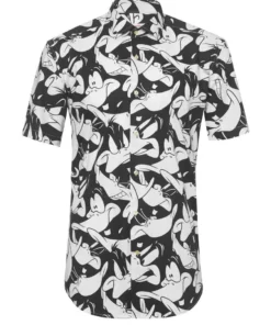 Opposuits Pruik, Rick Zwart -Spookachtige Winkel osss 1005 7 10