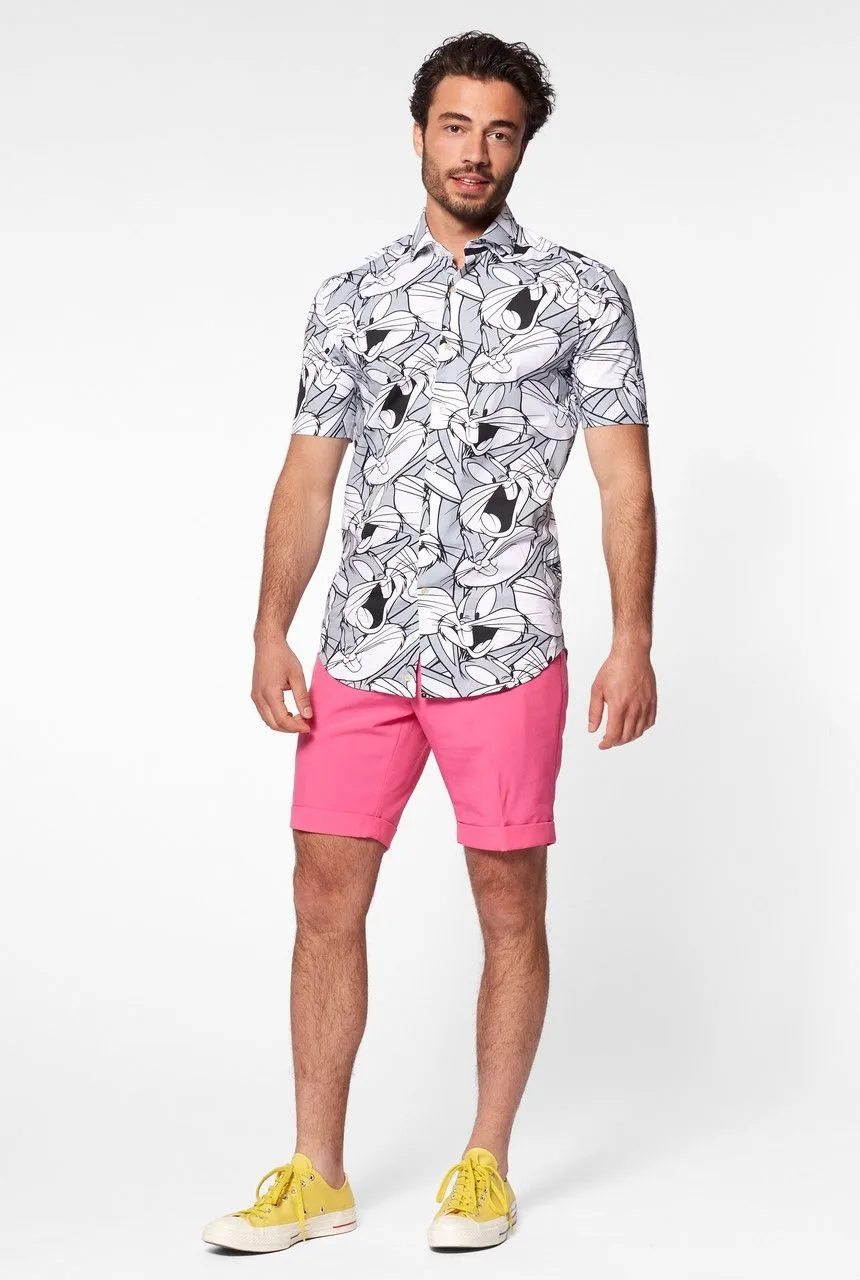 Opposuits Whats Up Doc Bugs Bunny Blouse Zwart Wit Man 3 Opposuits Whats Up Doc Bugs Bunny Blouse Zwart Wit Man