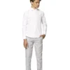 Opposuits Universeel Wit Overhemd Voor Onder Een Pak Jongen -Spookachtige Winkel osst 0001 01 13