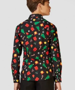 Opposuits X-Mas Fever Kerstmanmuts Glitter, Blauw 9 Opposuits X-Mas Fever Kerstmanmuts Glitter, Blauw -Spookachtige Winkel osst 0004 3 12