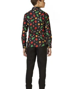 Opposuits X-Mas Fever Kerstmanmuts Glitter, Blauw 10 Opposuits X-Mas Fever Kerstmanmuts Glitter, Blauw -Spookachtige Winkel osst 0004 5 12