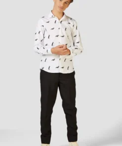 Opposuits X-Mas Fever Kerstmanmuts Glitter, Blauw -Spookachtige Winkel osst 0005 2 12