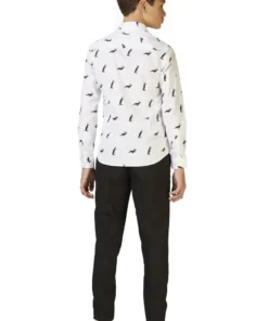 Opposuits X-Mas Fever Kerstmanmuts Glitter, Blauw -Spookachtige Winkel osst 0005 5 12