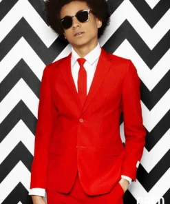 Opposuits Kardinaal Ring Met Rode Steen -Spookachtige Winkel ostb 0002 3 12