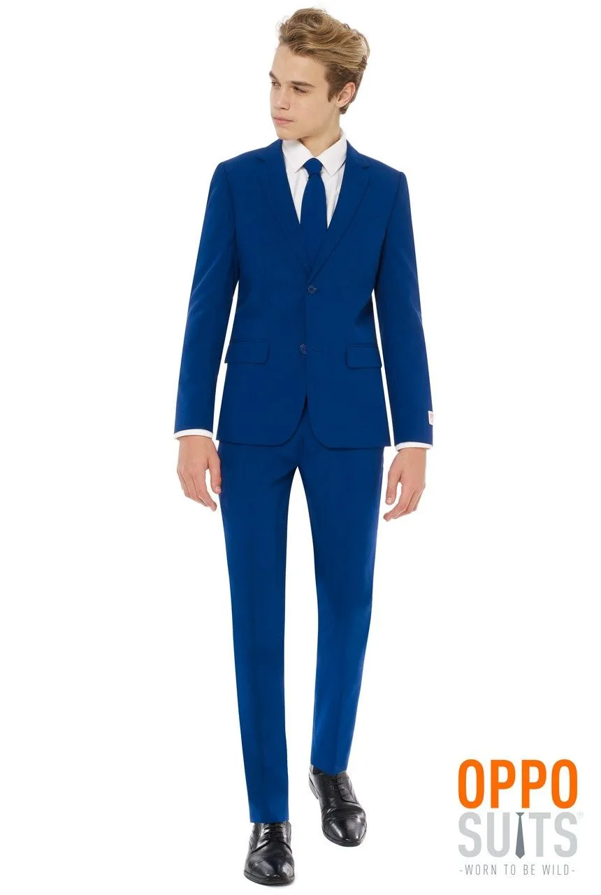 Opposuits Koninklijk Marine Blauw Navy Tiener Pak, 3delig Jongen 3 Opposuits Koninklijk Marine Blauw Navy Tiener Pak, 3delig Jongen