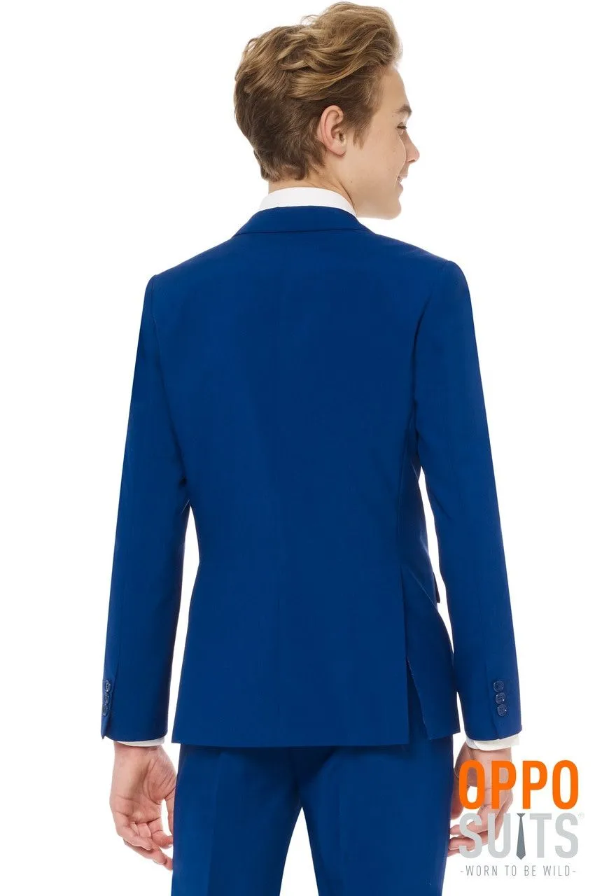 Opposuits Koninklijk Marine Blauw Navy Tiener Pak, 3delig Jongen 7 Opposuits Koninklijk Marine Blauw Navy Tiener Pak, 3delig Jongen - Afbeelding 5