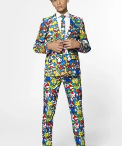 Opposuits Super Mario Computerspel Actie Figuren Jongen Kostuum -Spookachtige Winkel ostb 0017 2 16