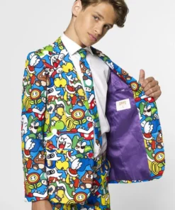 Opposuits Super Mario Computerspel Actie Figuren Jongen Kostuum -Spookachtige Winkel ostb 0017 3 16