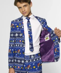 Opposuits Playfull Merry Mario Opposuit Jongen Kostuum -Spookachtige Winkel ostb 0020 3 11