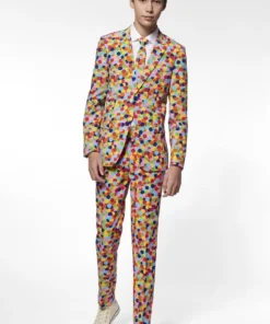 Opposuits Ontplofte Gekleurde Confetti Kanon Jongen Kostuum -Spookachtige Winkel ostb 1003 5 16