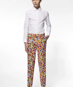 Opposuits Ontplofte Gekleurde Confetti Kanon Jongen Kostuum -Spookachtige Winkel ostb 1003 8 16