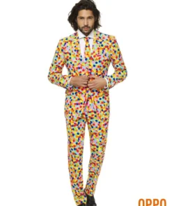 Opposuits Lekker Druk Confetteroni Opposuit Man Kostuum