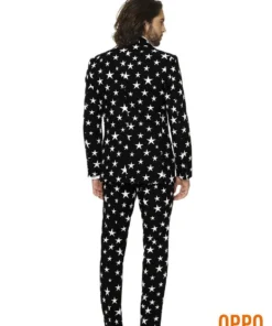 Opposuits Bril, Karakter (Zwart) -Spookachtige Winkel osui 0071 4 11