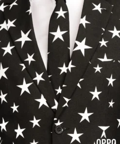 Opposuits Bril, Karakter (Zwart) -Spookachtige Winkel osui 0071 6 11