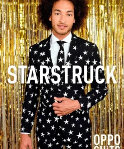 Opposuits Bril, Karakter (Zwart) -Spookachtige Winkel osui 0071 9 11