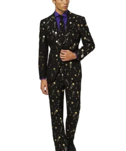 Opposuits Kousenband Zwart Met Hartje