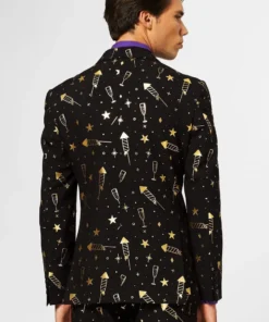 Opposuits Kousenband Zwart Met Hartje -Spookachtige Winkel osui 0091 3 14